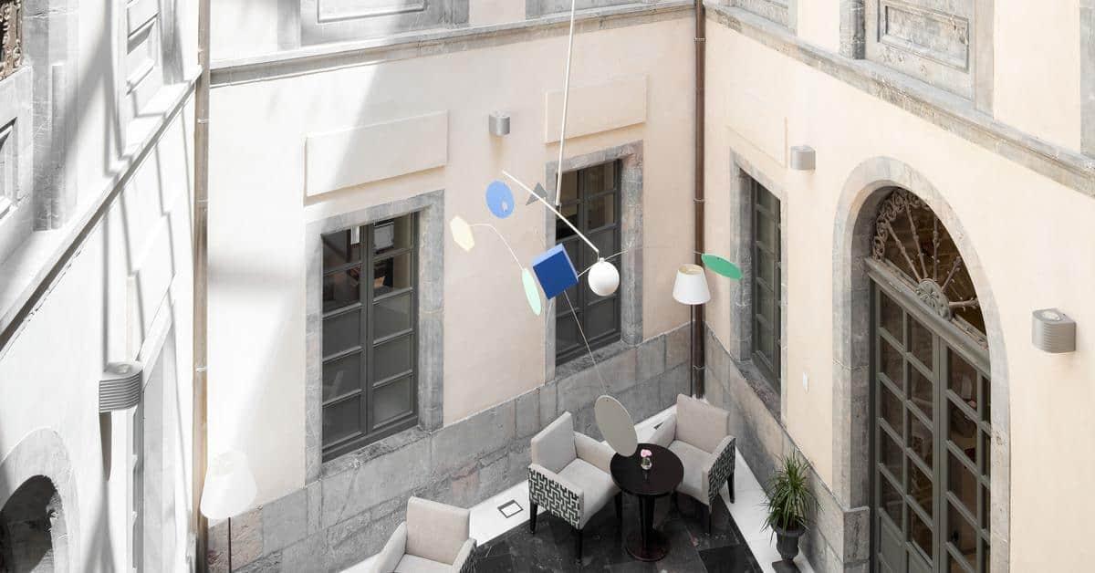 Palacio De Aviles Affiliated By Melia Εξωτερικό φωτογραφία The mobile in the lobby of the National Gallery of Greece
